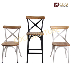 <span class=keywords><strong>Chaise</strong></span> de Banquet en métal industriel, nouveaux arrivages à empiler, Table et <span class=keywords><strong>chaise</strong></span> à dossier croisé pour Restaurant, restauration rapide, Commercial, nouveaux arrivages - Product Image 3