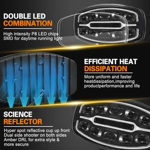 Lampe LED tout-terrain haute luminosité 12V 24V 10 pouces, lampe <span class=keywords><strong>de</strong></span> toit, lampe antibrouillard, lampe <span class=keywords><strong>de</strong></span> conduite, lampe LED pour camion, voiture - Product Image 4