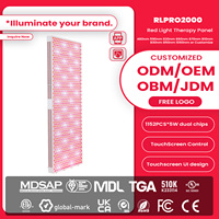 IDEATHERAPY 1152 Panel de Terapia de Luz Roja con Doble Chip LED, 9 Longitudes de Onda, Panel de Luz Roja de Cuerpo Completo para Bienestar en el Hogar