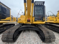 Excavatrice sur chenilles Komatsu PC220 d'occasion, châssis stable, pelle hydraulique, engin de terrassement d'occasion, vente en gros