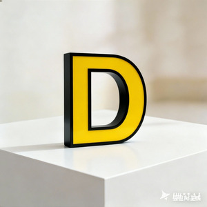 Kişiselleştirilmiş 3D marka logosu tasarım led tabela, özel işletme 3D logo tabelası, mağaza önü led tabela, dış ve iç mekan kullanımı için. - Product Image 2