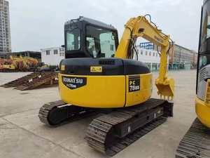Les excavatrices du Japon de chenille de 7 tonnes PC78us-8 PC35 PC55 PC60 PC70 ont utilisé la mini petite excavatrice utilisée par KOMATSU PC78 - Product Image 4