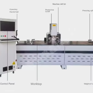 CNC Door Lock <b>Punching</b> <b>Machine</b> Door Lock Opener Slotter Flash <b>Machine</b> Door Lock <b>Punching</b> <b>Machines</b> - Product Image 1