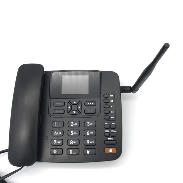 TNC Antenna FWP LTE GSM 4G Volte Call 2.4 Inch Color Screen WiFi Hotspot Cordless Phone Fixed Wireless Phone SIM Desk Phone