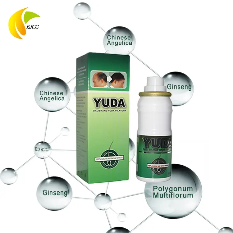 Haute qualité Anti perte de cheveux cheveux poussent efficacement traitement rapide à base de plantes YUDA Spray de croissance des cheveux