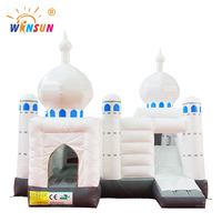 WINSUN Aire de jeux gonflable commerciale pour enfants, château gonflable extérieur, combo personnalisé avec logo couleur, sans plomb, ignifuge