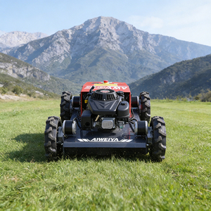 CE Approved 4-Stroke Single Cylinder Cordless Gasoline <b>Robot</b> Lawn Mower with <b>Remote</b> <b>Control</b> Smart Self Propelled - Product Image 6
