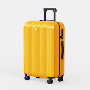 MGOB small luggage suitcase carryons orange roller suitcase ride on luggage PC suitcase Gift Box for kids