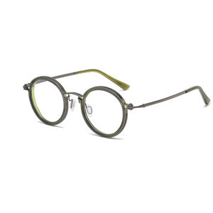 Gafas de ordenador de ojo de gato <span class=keywords><strong>con</strong></span> montura de titanio antirreflectante fotocromática azul Punk Retro <span class=keywords><strong>para</strong></span> hombre <span class=keywords><strong>con</strong></span> patrón de diamante sólido - Product Image 3