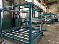 Ligne de production de feuilles de sol en cuir PVC souple Machine de fabrication de nappe design dentelle impression plastique