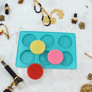 Disposable Round Christmas Shapes Silicone <b>Cake</b> Mold Non-Toxic Moulds for Cookies Baking <b>Tools</b> - Product Image 3