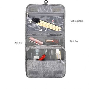 Traveling Kits Wash Dry and Wet Separation <b>Toiletry</b> Organizer Travel <b>Toiletry</b> <b>Bag</b> Portable Folding Hanging Makeup Travel <b>Bag</b> - Product Image 2