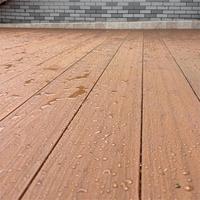 Planches de terrasse antidérapantes en composite bois-plastique, co-extrusion WPC, revêtements de sol anti-UV