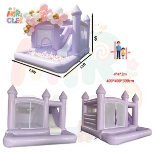 <span class=keywords><strong>Castillo</strong></span> Inflable Comercial <span class=keywords><strong>para</strong></span> Fiestas <span class=keywords><strong>de</strong></span> Cumpleaños, Casa <span class=keywords><strong>de</strong></span> Juegos Infantil Color Morado con Arco <span class=keywords><strong>de</strong></span> Globos y Piscina <span class=keywords><strong>de</strong></span> Pelotas - Product Image 2