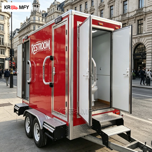 Fully Equipped <b>Camping</b> Bathroom DOT VIN Luxury Mobile Restroom Durable Portable Toilet Trailer - Product Image 4