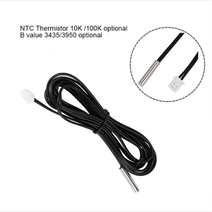 Termistor impermeable NTC10K B3435 K Tipo <span class=keywords><strong>Ntc</strong></span> Sensor de temperatura con sonda de 4*20MM - Product Image 3