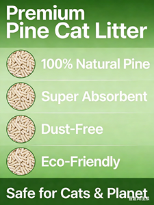 Arena para Gatos Honeypet 100% Pino <span class=keywords><strong>Ponderosa</strong></span>, Sin Polvo, Sin Perfume, Biodegradable - Segura para Gatos, Altamente Absorbente - 12 lb - Product Image 5