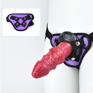 NNSX New Style Riesige 19,5 cm Monster Realistische Flüssige Silikon Dildo Mit Gürtel Strapon Penis Sexspielzeug Lesben - Product Image 1