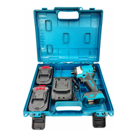 Ensemble d'outils sans fil 3 pièces à batterie lithium-ion : Perceuse à percussion, visseuse à chocs, meuleuse d'angle, sans balais, vitesse variable, pour bricolage