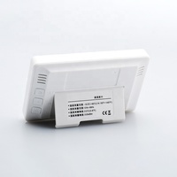 Enregistreur de données numérique PT-10, thermomètre hygromètre, plage de mesure -10~60 ℃   Hygromètre thermomètre d'intérieur 10-90%RH Grand écran LCD ℃ / ℉   Adhésif