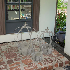 Металлический горшок для растений - Product Image 2