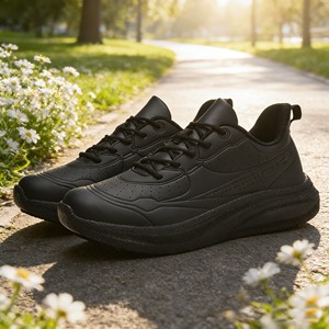 Best-selling Black Men's Casual Sports Shoes Plus-size Lace-up <strong>Sneakers</strong> Light Weight Spring Summer Autumn Winter - Product Image 4