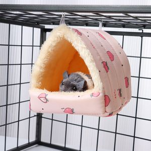 Muy barato pero grande Mini mascota hámster casas jaula pequeño Animal conejillo <span class=keywords><strong>de</strong></span> indias jaula <span class=keywords><strong>casa</strong></span> Cama cálido hámster nido Xtra grande hámster jaula - Product Image 6