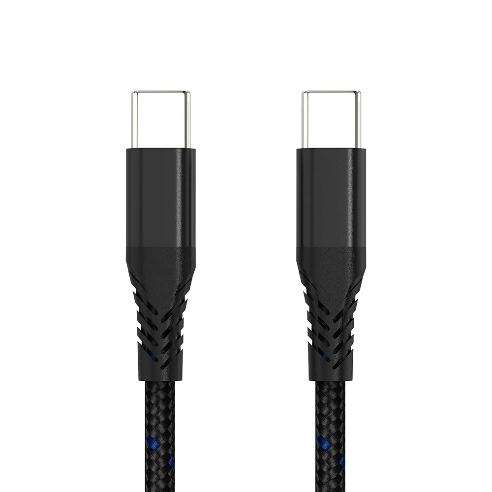 Al-Alloy Braided USB-C to USB-C PD Fast Charging Cable