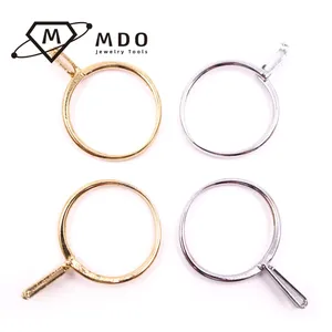 Pince à bagues <span class=keywords><strong>de</strong></span> mariage standard à <span class=keywords><strong>prix</strong></span> d'usine pour hommes et femmes, pince à pierres brutes à griffes, clip d'essayage <span class=keywords><strong>de</strong></span> bague <span class=keywords><strong>de</strong></span> mariage - Product Image 3