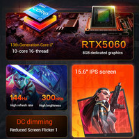 Ordinateur Portable Gaming HP Victus 11 Neuf 15,6 Pouces 144 Hz Intel Core i7 13ème Génération RTX 5060 16 Go DDR5 1 To SSD