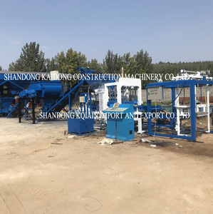 Mesin Pembuat Blok Semen Kaidong QT4-15B Adobe Indesign Beton Bata Pabrikan Mesin - Product Image 5