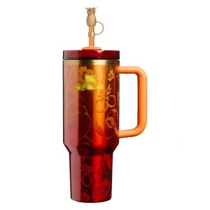 Thermos Tumbler Stanley <span class=keywords><strong>Karol</strong></span> G 40oz in Acciaio Inossidabile Stile Camelia con Isolamento Sottovuoto, Isolamento Termico 24h, Coperchio Incluso - Product Image 3