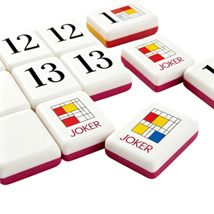 Set di Tessere per <span class=keywords><strong>Okey</strong></span> Turco Personalizzato a Tema Caffè, 2 Strati in Acrilico, Regalo per Giocatori di Giochi da Tavolo - Product Image 4