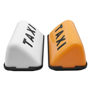 Nouvelle lumière de toit de taxi LED SMD 12V, montage magnétique en caoutchouc universel, jaune et blanc, 21W, garantie de 12 mois - Product Image 3