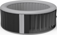 Spa gonflable portable sur mesure pour 3-4 personnes, bain à remous extérieur, jacuzzi, bain de massage, piscine, design moderne, durable, relaxation