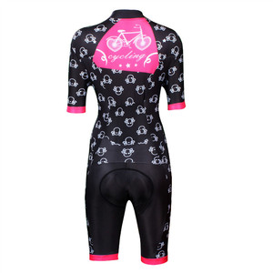 Triatlón con estampado personalizado, triatlón, Oem, fabricantes de <span class=keywords><strong>ropa</strong></span> <span class=keywords><strong>deportiva</strong></span> para mujer, conjuntos de <span class=keywords><strong>ropa</strong></span> de <span class=keywords><strong>bicicleta</strong></span> personalizada, venta al por mayor - Product Image 3