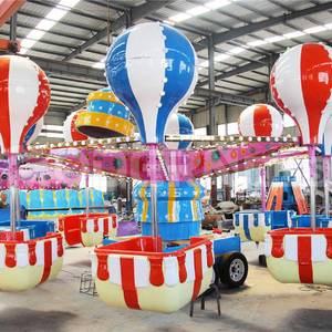 Manège portable Samba Balloon Flying Chair pour enfants, idéal pour les fêtes foraines et les carnavals - Product Image 4