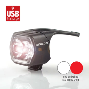 2024 nueva llegada compacta LED bicicleta luz USB recargable 27 lúmenes bicicleta luz trasera - Product Image 3