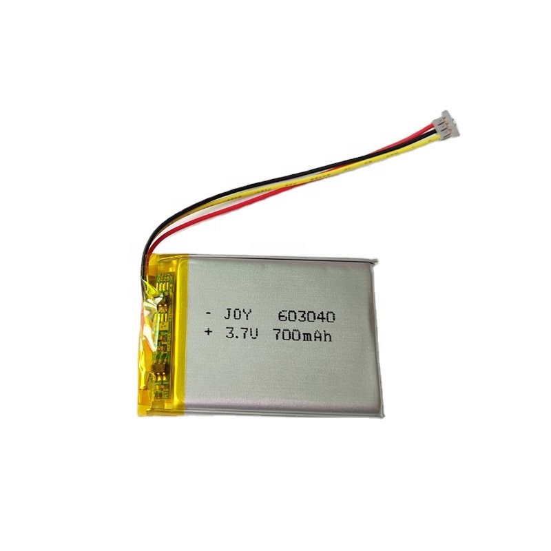 Rechargeable 603040 3.7V 700mah Li-Ion Polymer Battery