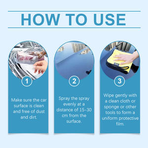 حماية عالية تأثير سريع طلاء سطح بخاخ لمعان السيارات طلاء سائل منتجات العناية بالسيارة تألق طلاء السيارة - Product Image 5