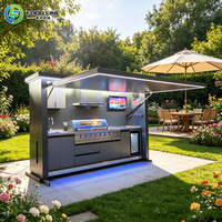 Estación de Cocina Multifuncional para Exteriores, para Campamentos en Autocaravanas, Picnics y Eventos al Aire Libre