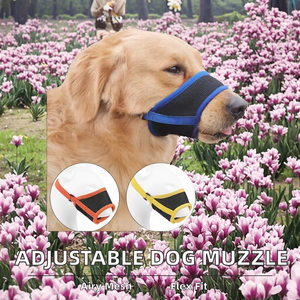 Muselière pour chien réglable, respirante et durable, article de dressage très vendu - Product Image 2