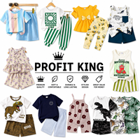 Conjuntos Casuales de Verano para Bebés, Top sin Mangas y Pantalones Cortos, Conjuntos de 2 Piezas, Unisex, Frescos, Envío al por Mayor