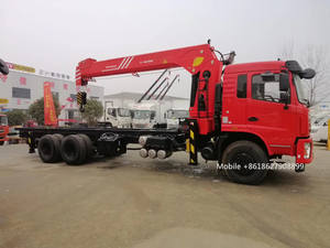 2024 מותג חדש 16T מנוף 16T עם דונגפנג פו משאית, עגור רכובה 5 טון 10 טון 12 טון 16 טון 16 טון - Product Image 5