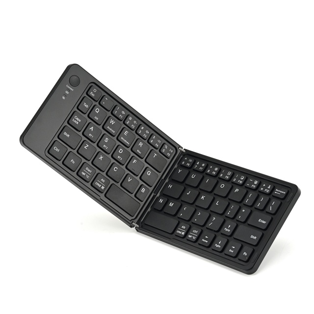 New Ergonomic 130MA Portable Wireless Projection Keyboard Foldable Silent for Easy