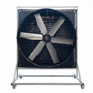 <b>Large</b> Barn Exhaust Fan with 72in Corrosion Resistant <b>Frame</b>, Agricultural Building Exhaust Fan for Pig Farm Ventilation - Product Image 4