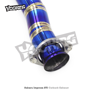 Catback knalpot untuk <span class=keywords><strong>Subaru</strong></span> Impreza <span class=keywords><strong>STI</strong></span> 2.5T 2008-2021 Tuning Sport bagian mobil pipa Titanium Muffler Valvetronic sistem knalpot - Product Image 2