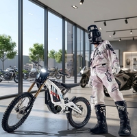 Entrega Rápida, en Stock, Motocicleta Eléctrica Todoterreno Surron Light Bee X de 10kW, 72V35Ah, Largo Alcance