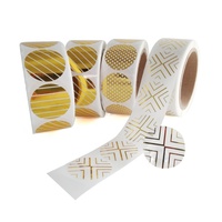 Vente en gros d'étiquettes en rouleau d'emballage en feuille d'or surélevée de haute qualité avec logo personnalisé pour bouteilles de parfum haut de gamme