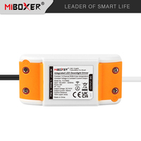 Milight Miboxer Milight Ac-100 ~ 240v Fut068z Blanc Noir Shell Cover 6w Rgb + cct Led Downlight Zigbee 3.0 Avec Contrôle Sans Fil